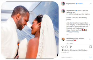 Stephanie Okereke Shares Beautiful Love Story On Wedding Anniversary