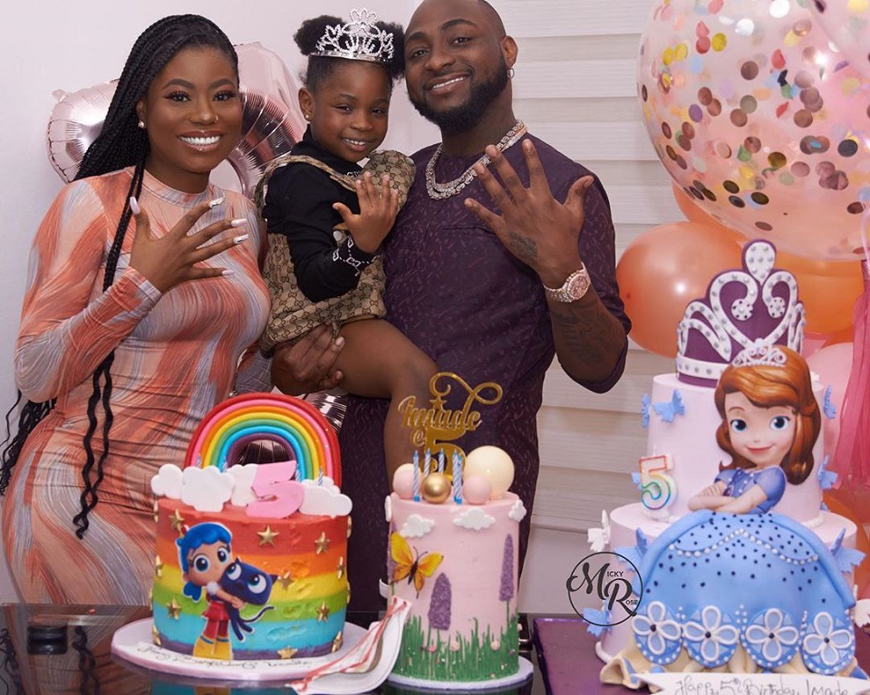 Davido's First Daughter Imade Celebrates 5th Birthday With Lovely Photos