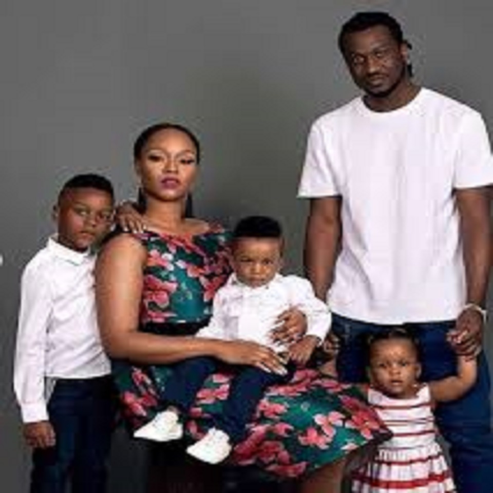 Nigerian Singer:Paul Okoye's Wife Anita Celebrates Family Day With Pictures