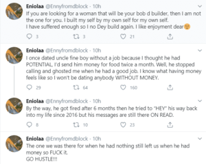 Why I Will Never Marry A Broke Man-Nigerian Lady Says