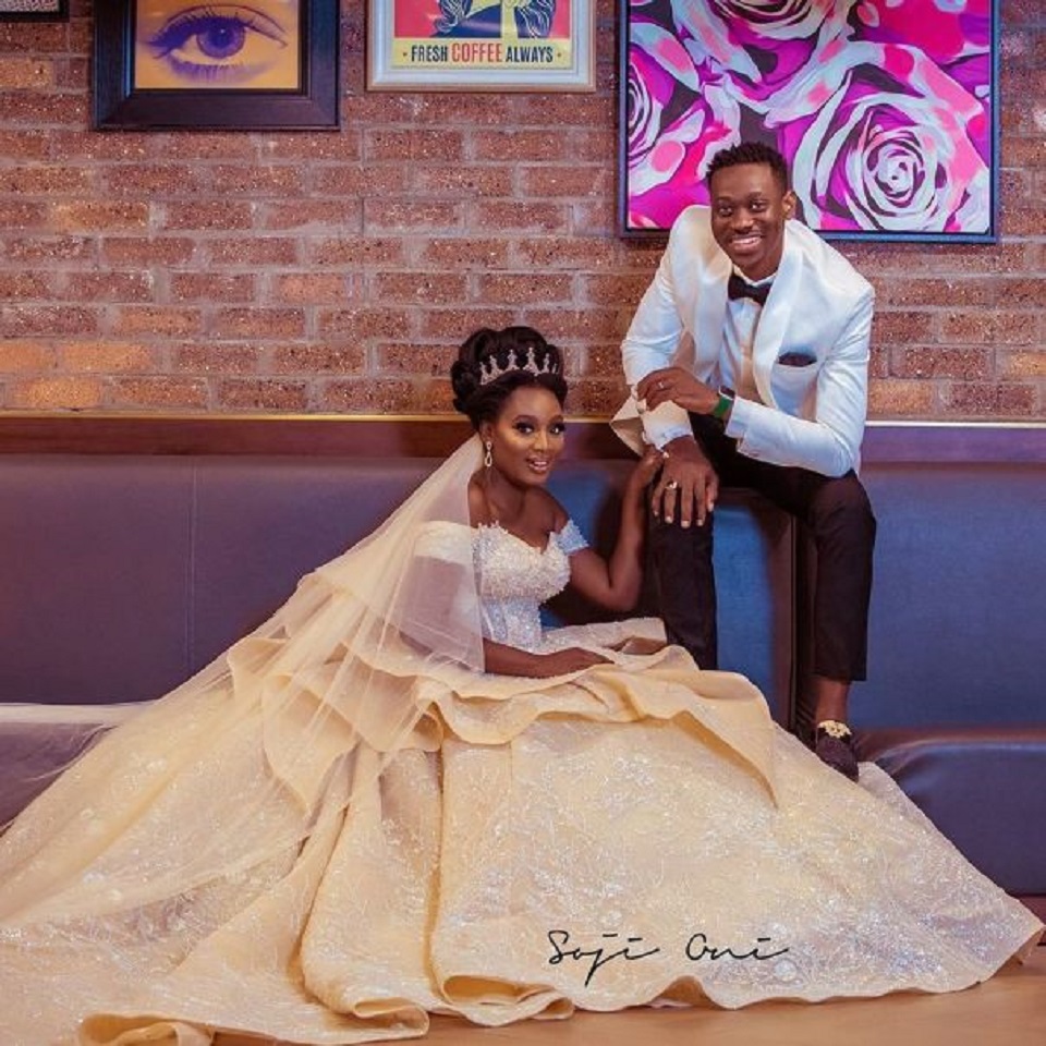 Actors Lateef Adedimeji & Adebimpe Oyebade Release Breathe-Taking Wedding Photos
