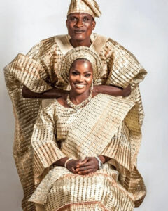 Blue-eyed Kwara woman reunite with her husband as they team up for a lovely photo shoot