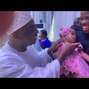 How Sinach’s beautiful daughter stole the show at Joy Oyedepo’s wedding (photos)