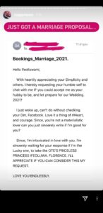 DJ Cuppy Reveals Interesting Marriage Proposal She Received Via Mail