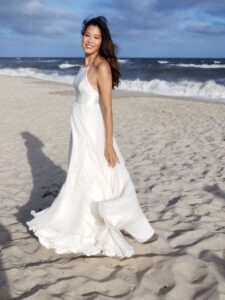 CBS News' Vladimir Duthiers Weds Longtime Love Marian Wang on Fire Island Beach