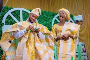 Mike Bamiloye’s Daughter, Darasimi Holds Traditional Wedding With Fiance, Lawrence