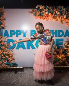 Nollywood Actress Dakore Egbuson-Akande Celebrates 42nd Birthday Bash (Pictures)