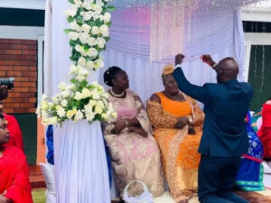 Internet Erupts As A 62-Year-Old Woman Weds Her 24-Year-Old Boyfriend In Kenya (Photos)