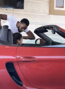D’banj Spoils His Wife Lineo With Cash And Hermes Bag
