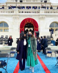 Kamala Harris Nigerian in-law, Nikolas Ajagu makes impact at the Inauguration (Photos)