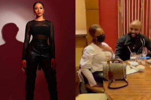 Adesua Etomi Makes First Appearance Online After Giving Birth (Video)