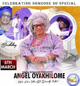 LoveWorld Celebrates Pastor Chris Oyakhilome's Mother Birthday