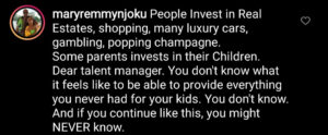 Mary Remmy Njoku defends her husband, Jason Njoku, after he was accused of paying his staff peanuts yet saying 4.6 million Naira school fees is cheap
