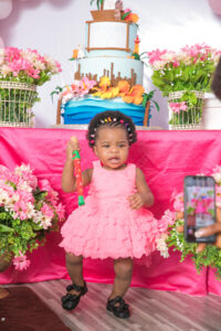 Photos from Laura Ikeji Kanu's daughter's first birthday party