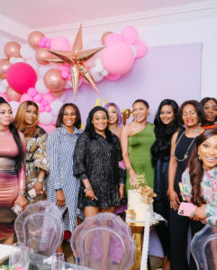 Photos from the birthday dinner of ex-beauty queen, Anita Uwagbale