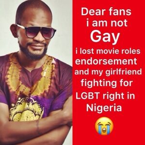 I Am Not Gay - Uche Maduagwu Says After Losing Girlfriend, Endorsement