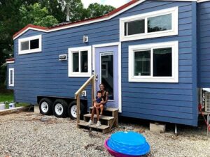A single mom living in a 325-square-foot house shares what it's like to be one of the few Black tiny-home owners she sees