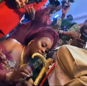 First photos from rapper, Ikechukwu's traditional wedding
