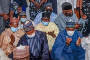 Governors, ministers, lawmakers attend wedding of AGF, Abubakar Malami's son (photos)