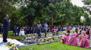 "It is much more difficult if you are giving away your daughter to Nigerians" Vice President of Kenya says as his daughter weds Nigerian man (photos)