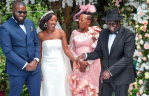 "It is much more difficult if you are giving away your daughter to Nigerians" Vice President of Kenya says as his daughter weds Nigerian man (photos)
