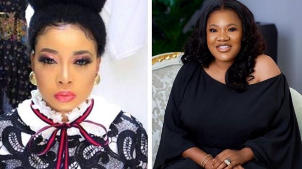 “Stop Cursing My Son And Husband” – Actress, Toyin Abraham Breaks Down In Tears As She Addresses Her Issue With Lizzy Anjorin (Video)