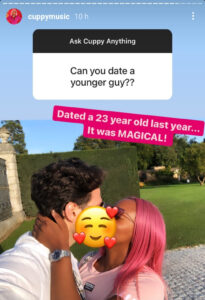DJ Cuppy Opens Up About Dating A 23 Year Old Younger Man - ‘’It Was Magical”