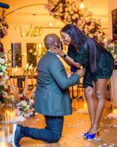 Actress Ini Dima-Okojie gets engaged to her fiance who she met via her Instastories (photos)