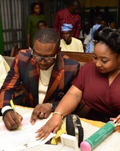 PurpleStreaks Stitches CEO Ibe Uduma A.K.A G-factor Ties The Knot With His Beautiful Fiancé In Court Registry (Pics)