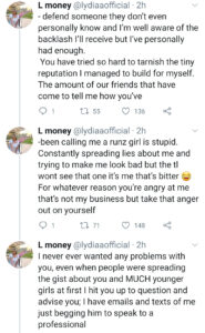"You're a cradle snatcher, a pervert, a predator," Timini Egbuson's ex-girlfriend calls him out as she warns 18/19 year olds not to date much older men