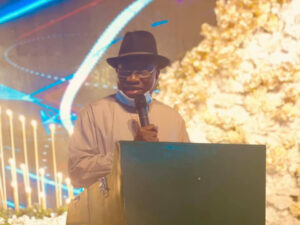 Patience and Goodluck Jonathan, Ahmed Lawan, Gov Diri, Dino Melaye, others at wedding reception of Gov. Mohammed's daughter (photos)