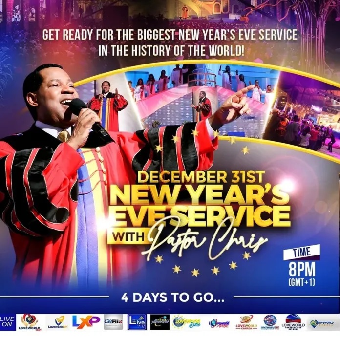 BREAKING!!! Join The Cross-Over Night Online Service With Pastor Chris Oyakhilome Tonight
