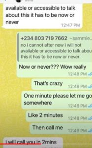 “ How Sammie Okposo Impregnated Me And Asked Me To Abort The Baby” – Lady Claims To Be Sammie Okposo Side Chic In The US Speaks (Video)