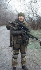 Ukraine's deadliest female sniper who killed 3 Russians in a night vows to take on Putin if he orders Russian troops to invade