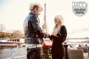 Avril Lavigne Gets Engaged to Mod Sun in Paris - See Their Proposal Photos Here