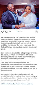 Photos from Imo Governor Hope Uzodimma's daughter's wedding