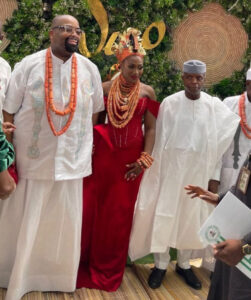 NBA president, Olumide Akpata Traditional Wedding Photos