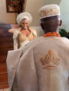 M.I Abaga and Eniola Mafe's traditional wedding Photos & Videos