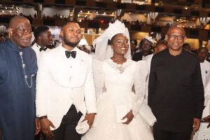 Peter Obi, Jonathan, Oyedepo, others attend wedding of clergyman, Paul Enenche's daughter (photos)