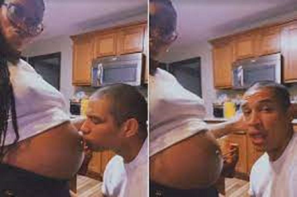 Pregnant Keke Palmer's Boyfriend Darius Jackson Kisses Her Baby Bump in Cute Clip: 'Mom n Dad'