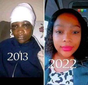 I decided to quit the toxic marriage, Lady shared her before and after picture