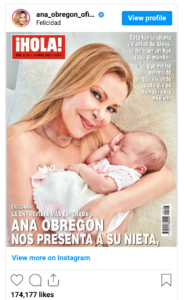 68-year-old Spanish actress, Ana Obregón reveals her surrogate baby is her biological granddaughter