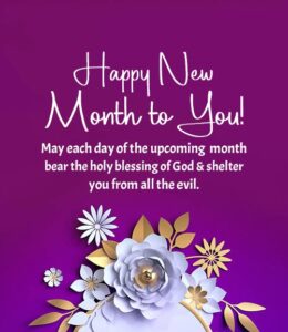 100+ Happy New Month Messages And Wishes August 2023