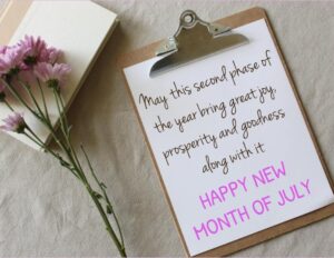 100+ Happy New Month Messages And Wishes August 2023