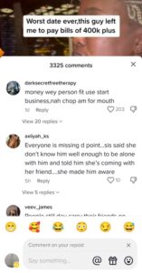 A TikTok Nigerian lady by name Mariam Oyakhilome her narrated her worst date experience(video)