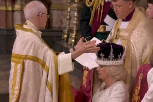 King Charles and Queen Camilla Are Crowned! See The Moment From Their Coronation