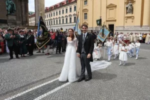 Royal Bride Sophie Evekink Faints During Wedding to Prince Ludwig of Bavaria