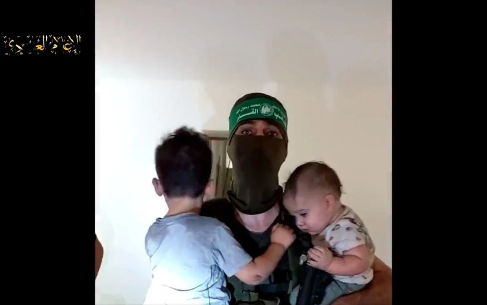 Hamas flaunt Israeli babies and children in chilling video