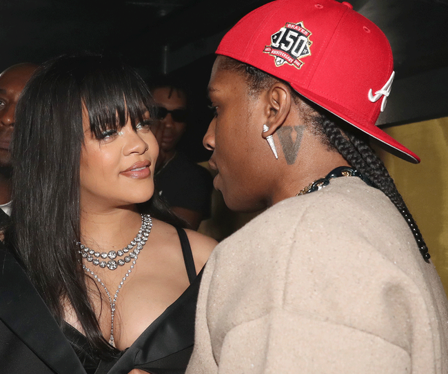 Rihanna engages in dance-off with A$AP Rocky at his 35th birthday (video)