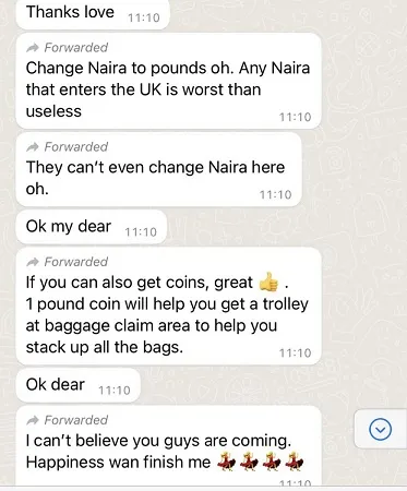 Friends defend Nigerian lady who ‘divorced’ her husband at Airport in London upon arrival